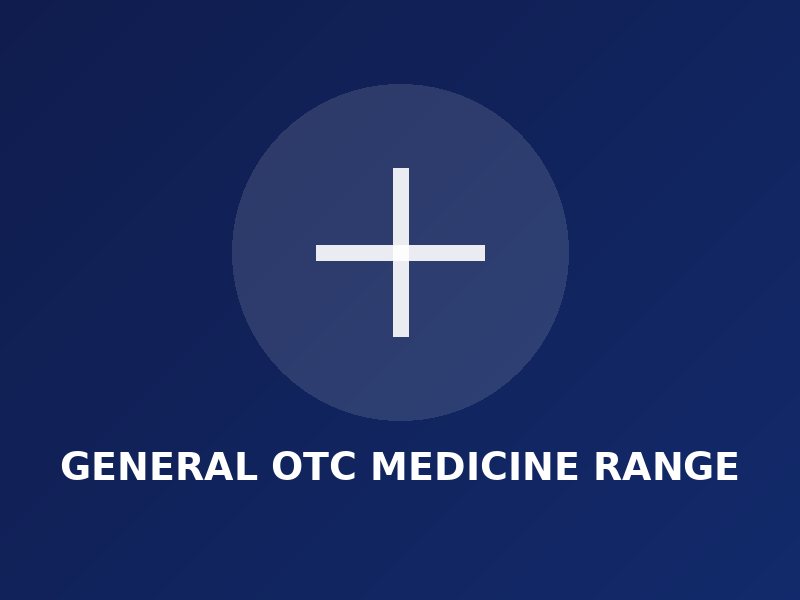 General OTC Medicine Range