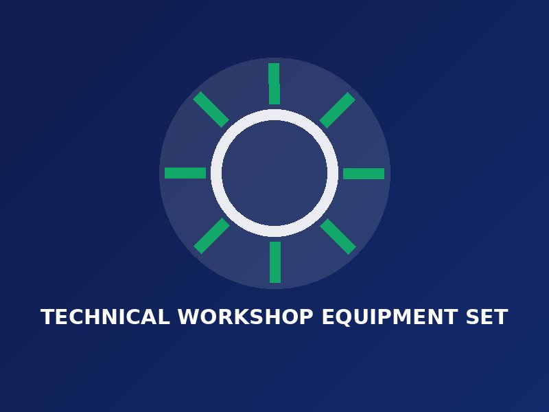 Technical Workshop Equipment Set